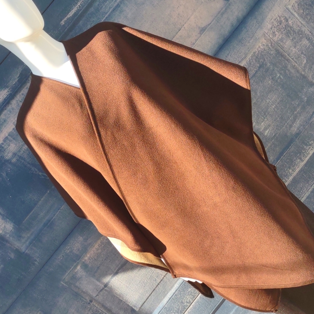 Woolrich Reversible Luxurious Multi-Color Poncho … - image 3